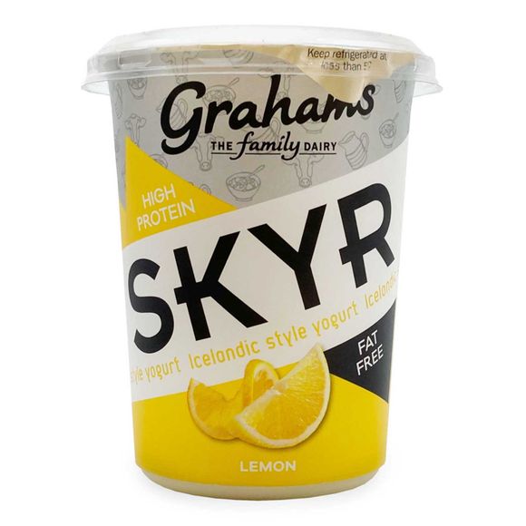 Graham's The Family Dairy Skyr Lemon Icelandic Style Yogurt 450g